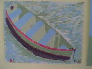 acrylique barque