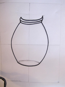 dessin vase
